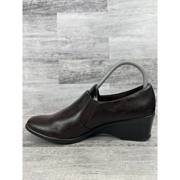 LifeStride Womens Wedge Heel Slip-On Loafers Size 9 - Picture 6 of 8